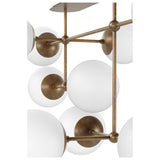 Armstrong Linear Chandelier, Heritage Bronze Brass by Four Hands — DET_1