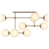 Armstrong Linear Chandelier, Heritage Bronze Brass by Four Hands — PRM_1