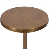 Sanaga Drink Table, Gold-Furniture - Accent Tables-High Fashion Home