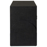 Cressida Media Console, Black Linen by Four Hands — SID_1