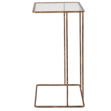 Cadmus Accent Table, Gold-Furniture - Accent Tables-High Fashion Home
