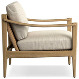 Barwin Chair, Nomad Snow by Four Hands