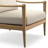 Barwin Chair, Nomad Snow by Four Hands