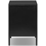 Soto Large Nightstand, Black by Four Hands