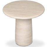 Janice End Table, Sand Striae by Four Hands-Furniture - Accent Tables-High Fashion Home