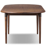 Harper Oval Extension Dining Table, Toasted Walnut by Four Hands