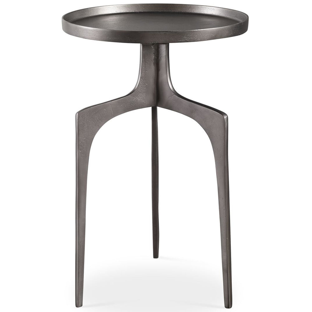 Kenna Accent Table, Nickel