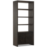 Arlington 2 Door Bookcase, Espresso by Four Hands