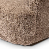 Julius Sofa, Taupe Shearling by Four Hands