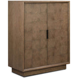 Salta Bar Cabinet, Brown Oak by Four Hands