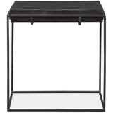 Telone Side Table, Antique Black-Furniture - Accent Tables-High Fashion Home