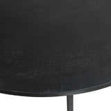 Barnette Nesting Coffee Tables Set of 2, Aged Black-Furniture - Accent Tables-High Fashion Home