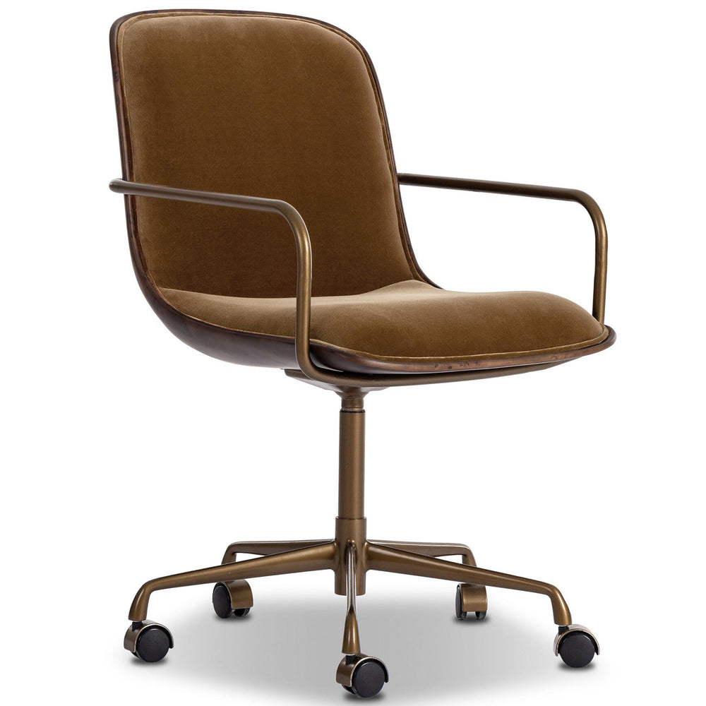 Kendra Desk Chair, Surrey Ochre by Four Hands