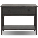 Lizzy Nightstand, Smoked Black by Amber Lewis x Four Hands-Furniture - Bedroom-High Fashion Home