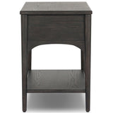 Lizzy Nightstand, Smoked Black by Amber Lewis x Four Hands-Furniture - Bedroom-High Fashion Home
