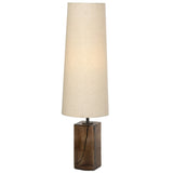 Saylor Floor Lamp, Brown Cast Glass by Four Hands
