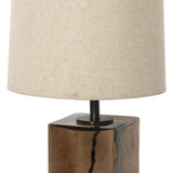 Saylor Floor Lamp, Brown Cast Glass by Four Hands