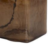 Saylor Floor Lamp, Brown Cast Glass by Four Hands