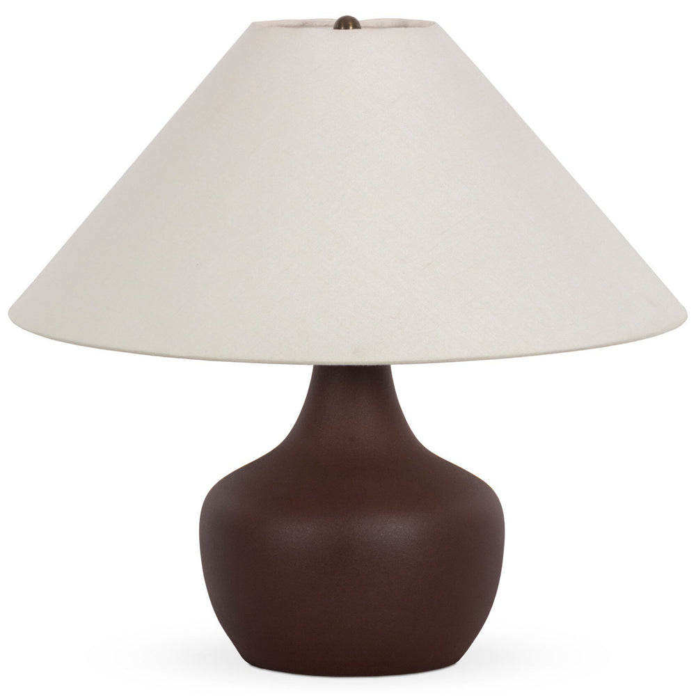 Leti Table Lamp, Dark Aubergine by Four Hands