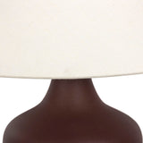 Leti Table Lamp, Dark Aubergine by Four Hands