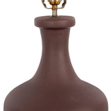 Leti Table Lamp, Dark Aubergine by Four Hands