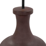 Leti Table Lamp, Dark Aubergine by Four Hands