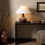 Leti Table Lamp, Dark Aubergine by Four Hands