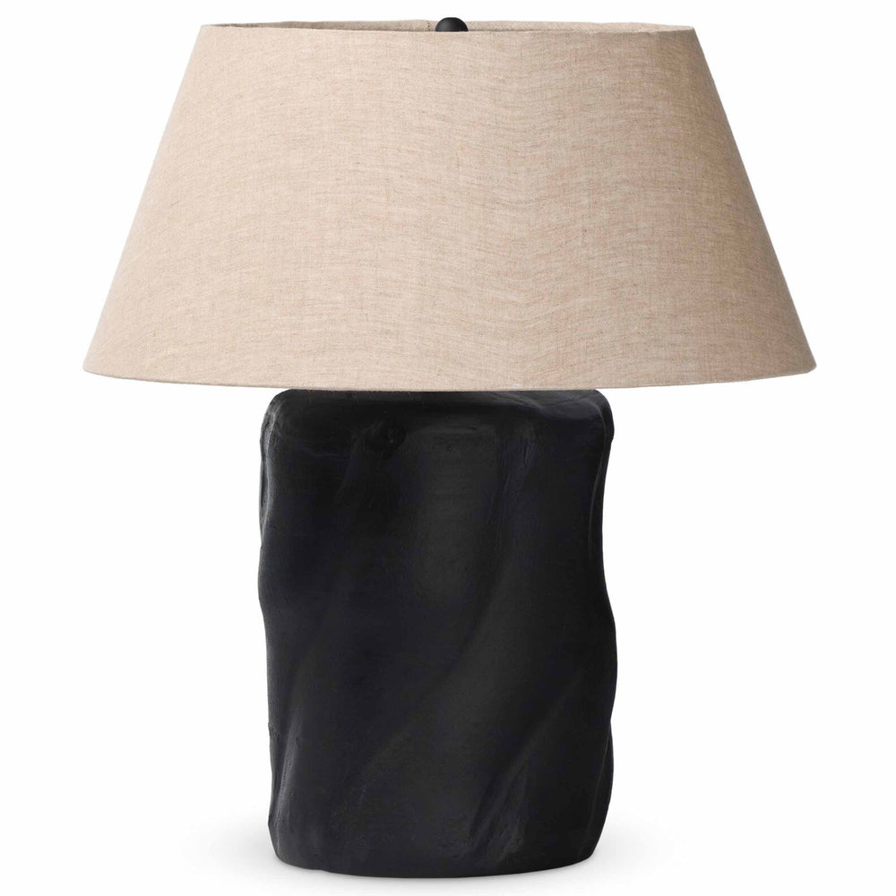 Bomba Table Lamp, Aged Black by Four Hands