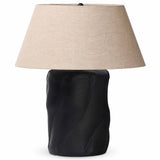 Bomba Table Lamp, Aged Black by Four Hands