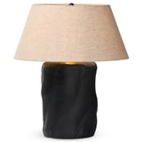 Bomba Table Lamp, Aged Black by Four Hands