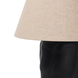 Bomba Table Lamp, Aged Black by Four Hands