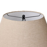 Bomba Table Lamp, Aged Black by Four Hands