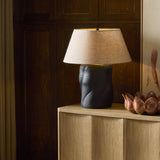 Bomba Table Lamp, Aged Black by Four Hands