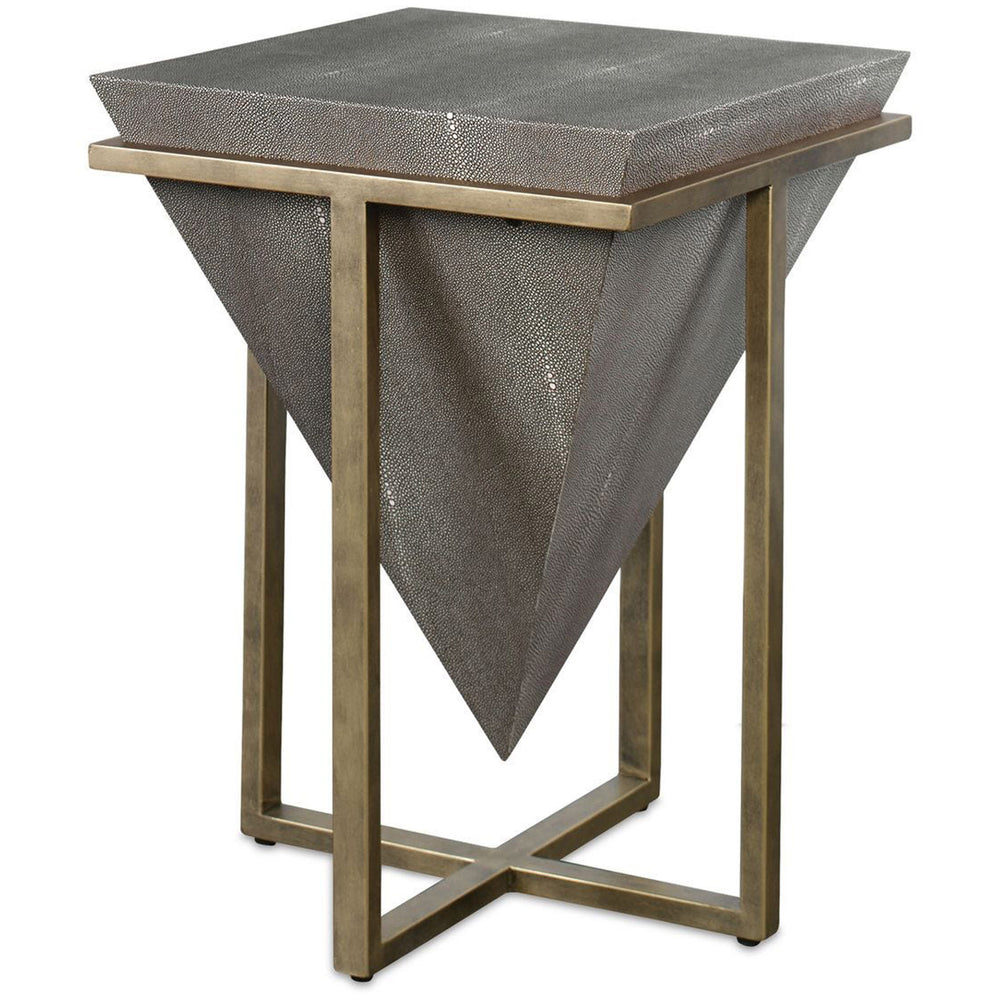 Bertrand Accent Table, Shagreen