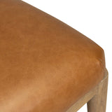 Lismore Leather Dining Chair, ISonoma Chestnut, Set of 2 by Four Hands