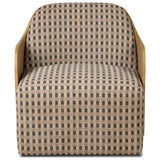 Hemphill Swivel Chair, Firefinch Fawn by Four Hands — FRT_1