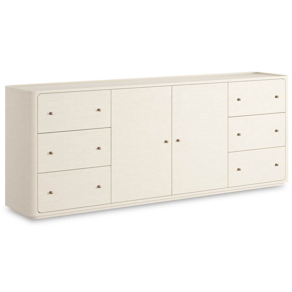Paula Sideboard, Beige Linen by Amber Lewis x Four Hands