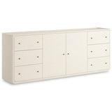 Paula Sideboard, Beige Linen by Amber Lewis x Four Hands