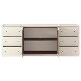 Paula Sideboard, Beige Linen by Amber Lewis x Four Hands