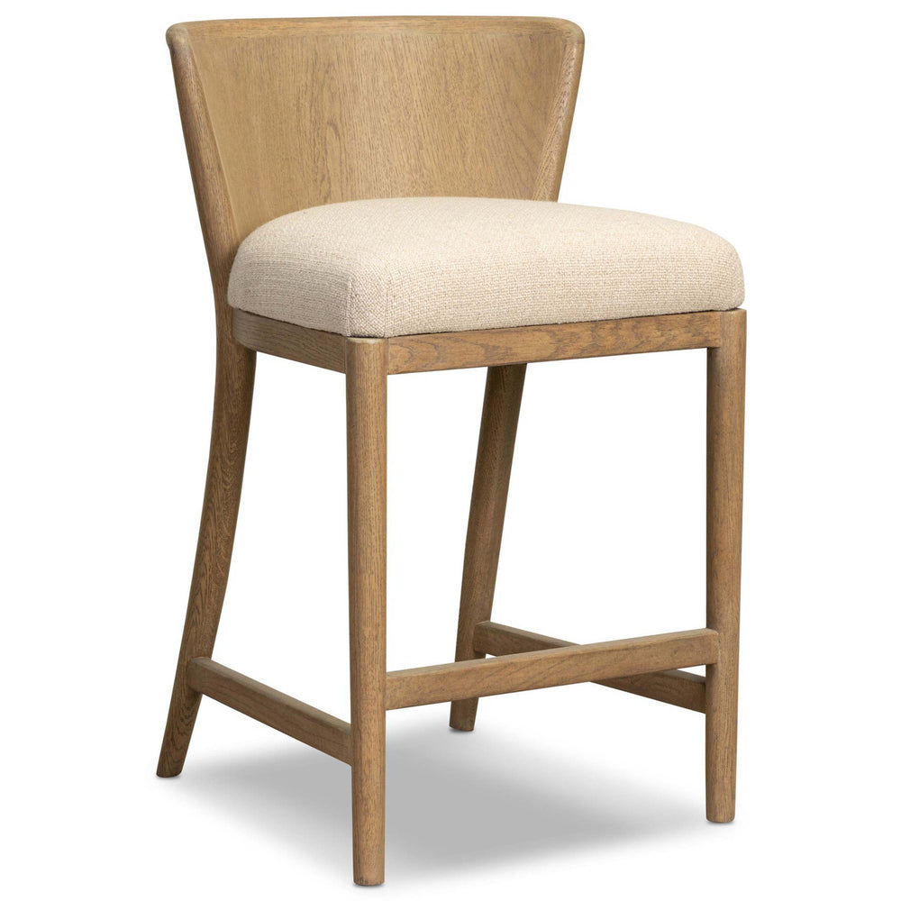 Lismore Stool, Irving Flax by Four Hands