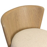Lismore Stool, Irving Flax by Four Hands