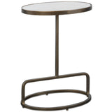 Jessenia Accent Table, White