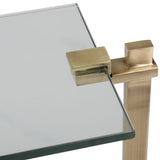 Butler Accent Table, White-Furniture - Accent Tables-High Fashion Home