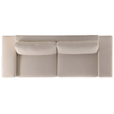 Isaiah 104" Sofa, Nomad Snow by Four Hands