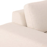 Isaiah 104" Sofa, Nomad Snow by Four Hands