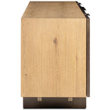 Aberdeen Media Console, Aged Smoked by Four Hands