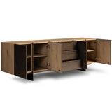Aberdeen Media Console, Aged Smoked by Four Hands