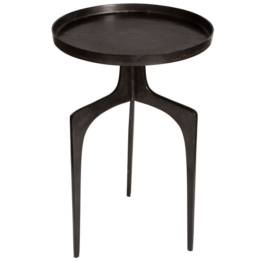 Kenna Accent Table, Bronze-Furniture - Accent Tables-High Fashion Home