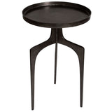 Kenna Accent Table, Bronze-Furniture - Accent Tables-High Fashion Home