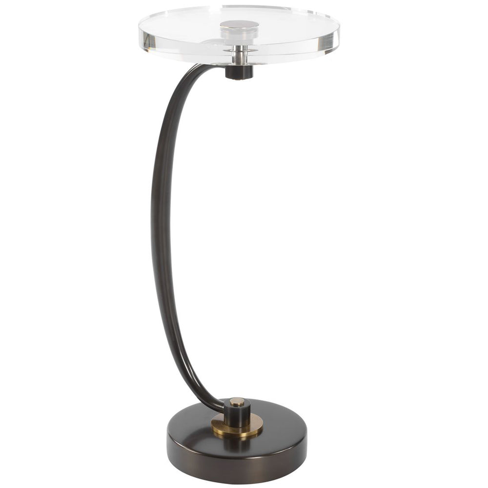 Waveney Drink Table, Bronze-Furniture - Accent Tables-High Fashion Home